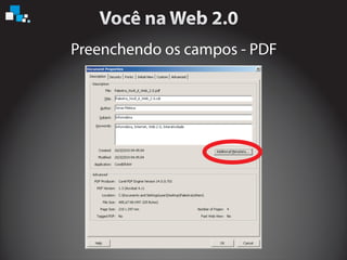 Preenchendo os campos - PDF
 