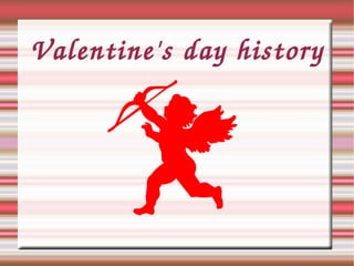 Valentine's day history 