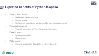 Scripting with Python to interact with Capella model | PDF