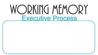 Working Memory | PDF