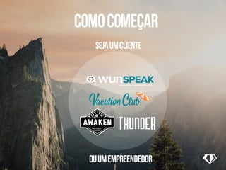 sejaumcliente
ouumempreendedor
comocomeçar
 