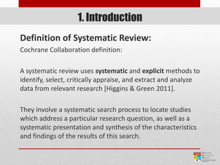 Systematic Review | PPTX
