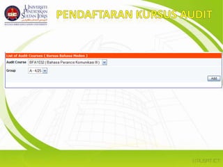 Pendaftaran Kursus