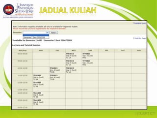 PendaftaranKursus Audit