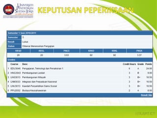 Semakanpendaftarankursus