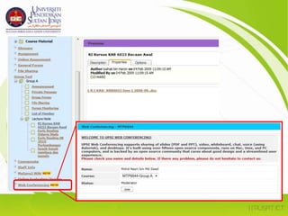 E-Portfolio pelajarKompilasi dokumen yang fleksibel dan berasaskan produk-produk pembelajaran sebagai bukti pembelajaran yang telah berlangsung sepanjang pengajian pelajar
