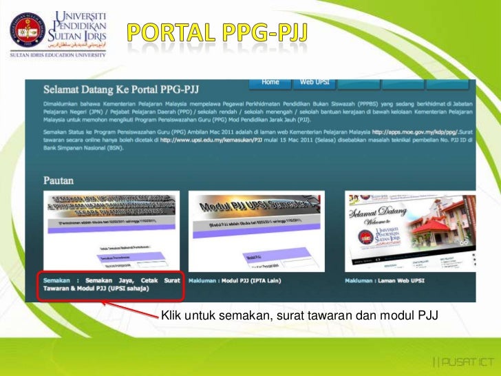 Slide Taklimat Ppg Pjj 2011