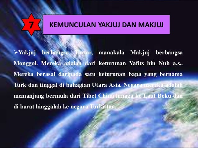 Slide Tanda Tanda Kiamat