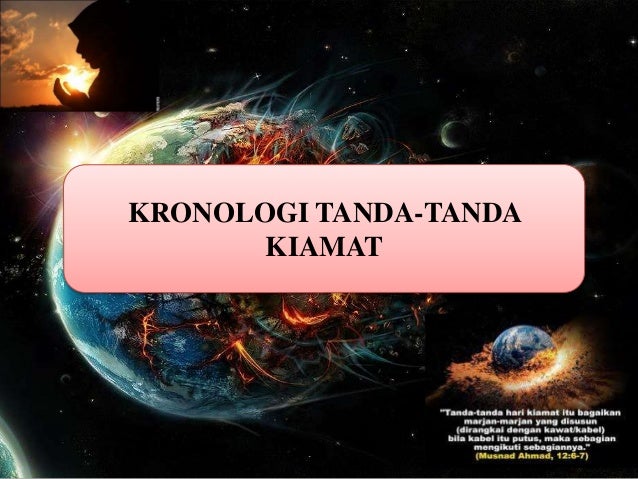 slide tanda-tanda kiamat