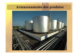 Armazenamento dos produtos
 
