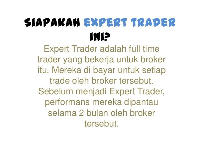 Cara mudah untuk trade forex