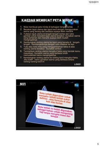 Nota Ranting Slide; teknik mengambil nota | PDF
