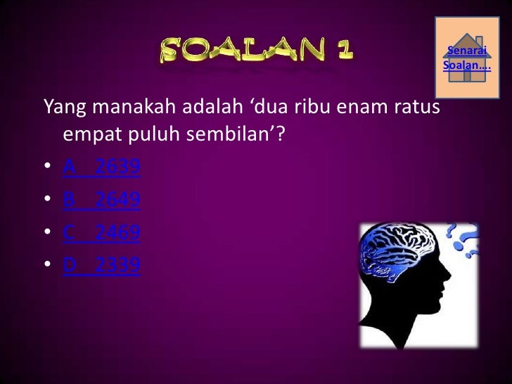 Tingkatan 1 ( bab 1 )