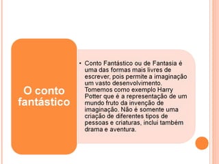 Slide teoria do conto