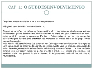 DIT - A Divisão Internacional do Trabalho 