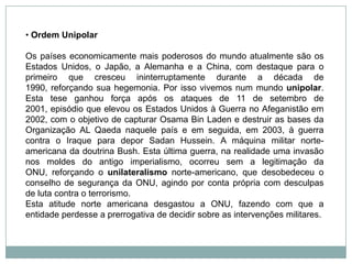 Fontes de matéria-prima e energia estão disponíveis a baixo custo;
