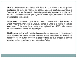 A industrialização que ocorreu nesses países, foi dependente de capitais e tecnologias do exterior. É um processo de industrialização desigual aos dos países desenvolvidos, sendo esse processo comandado por interesse externo.Pode-se dizer que o processo é desigual aos dos países desenvolvidos, porque os tipos de indústria e tecnologia empregada é inferior aos da matriz.Nos países subdesenvolvidos tendem-se a se instalar indústrias poluidoras, que consomem grandes quantidades de matéria-prima e energia, e que necessitam de muita mão-de-obra. Isso faz com que ocorra uma mudança na organização industrial do mundo. Nos países desenvolvidos ficam indústrias não-poluentes, de alta tecnologia, e nos países subdesenvolvidos industrializados, as industrias que tem um patamar tecnológico inferior.GEOGRAFIA GERAL E DO BRASIL: Espaço geográfico e globalização.  João Moreira e Eustáquio de SeneGEOGRAFIA GERAL E DO BRASIL: Espaço geográfico e globalização.  João Moreira e Eustáquio de Seneprofessoralaisacabral@blogspot.com