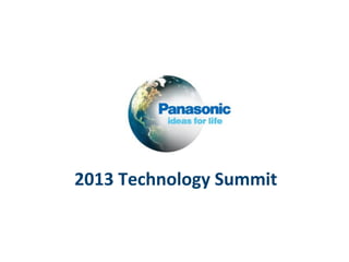 2013 Technology Summit

 