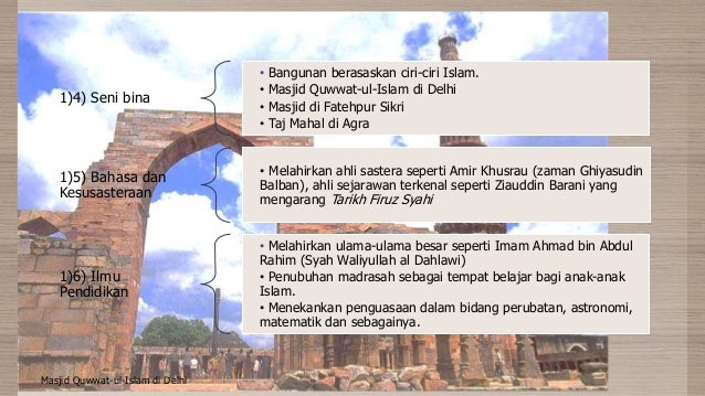 Konsep dan Sumbangan Tamadun India Terhadap Tamadun Islam