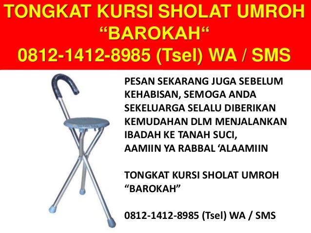 0812 1412 8985 Tsel Kursi  Lipat  Untuk  Sholat  Kursi  