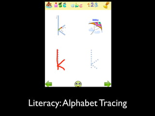 Literacy: Alphabet Tracing
 