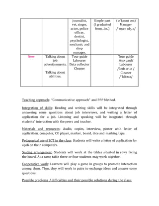 journalist,
vet, singer,
actor, police
officer,
dentist,
psychologist,
mechanic and
shop
manager.
Simple past
(I graduated...