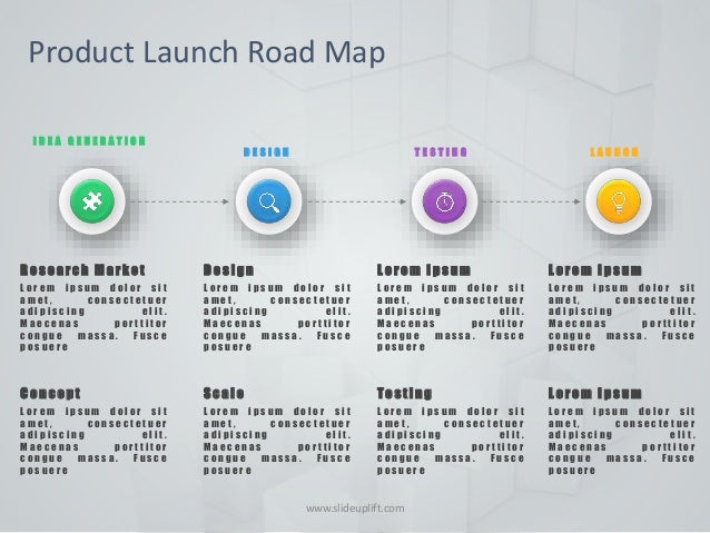 SlideUpLift | Product RoadMap PowerPoint Templates | Product RoadMap ...