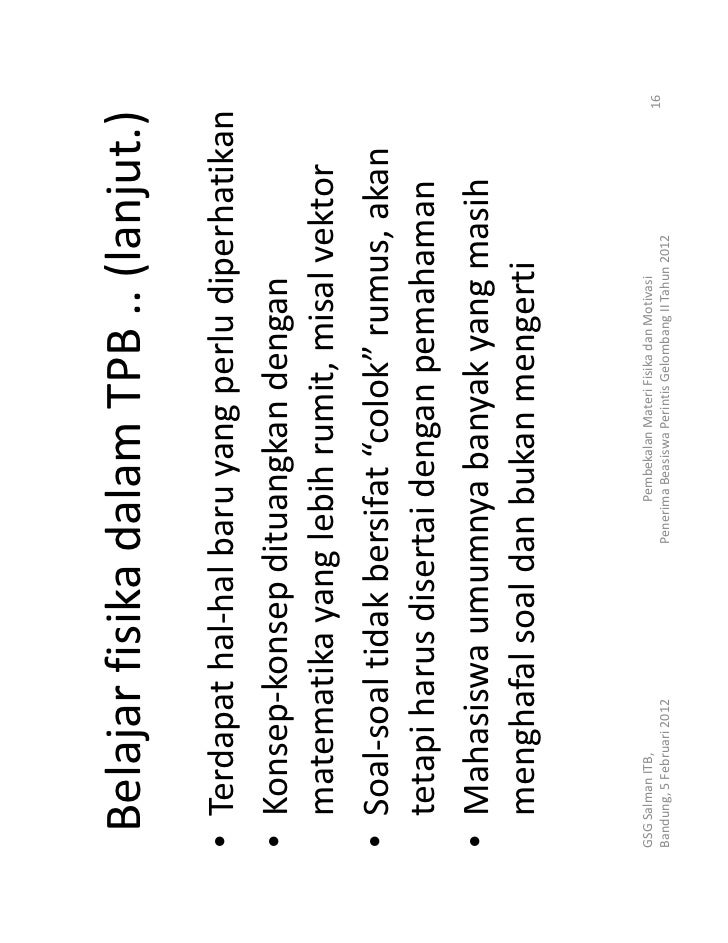 Mengapa Perlu Belajar Fisika Dengan Serius