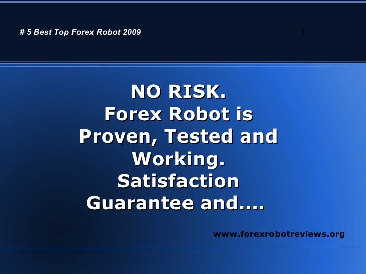 Best forex robot list