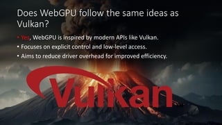 Webgpu Isapi High Performance Graphics - Introduction to WebGPU - Next Generation of ...