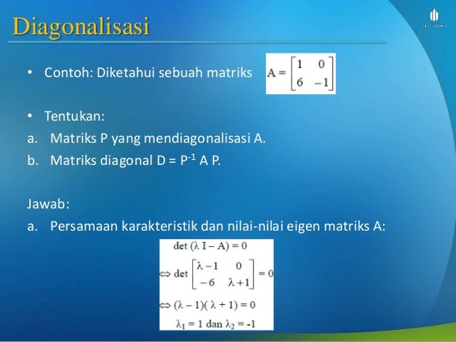 Matematika 2 Slide Week 13 Eigen