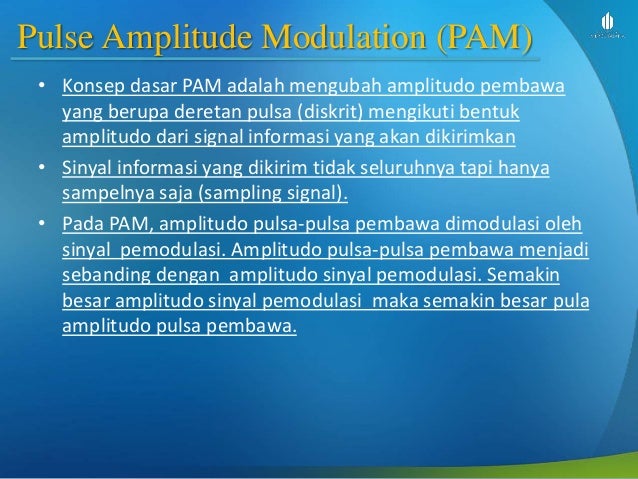 Telekomunikasi Analog Dan Digital Slide Week 13 Modulasi Gabungan Hybrid