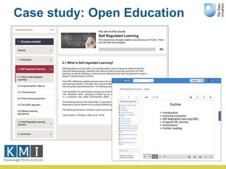 Community outreach activities
Hands-on workshop series:
 The Open Education Global conference (OE Global
2017)
 The Open...