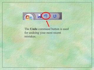Microsoft Word…is a word processor.  A word processor is software you can use to produce documents, including letters, reports, manuals, and newsletters.  Most word processors include a built-in spell check and thesaurus to increase the accuracy and quality of a document. 34