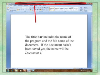 Microsoft Word…is a word processor.  A word processor is software you can use to produce documents, including letters, reports, manuals, and newsletters.  Most word processors include a built-in spell check and thesaurus to increase the accuracy and quality of a document. Another word processor is WordPerfect.  A very basic word processor with limited features is WordPad.35