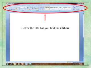 … a dialogue box will appear and you must tell the program where you want to save the file and what name you will give the file. In school, you are to save your files to your U: Drive directory.42
