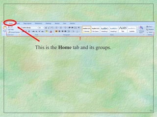 Print Preview allows you to see what your document will look like before you print it.45