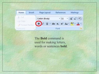In the lower right is the Zoom Bar. This is how you can quickly adjust how close or how far away the document appears.  The best view to be in is between 132% and 148%.53
