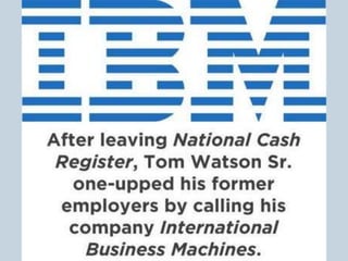 Where Company Names Come From