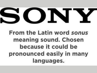 Where Company Names Come From