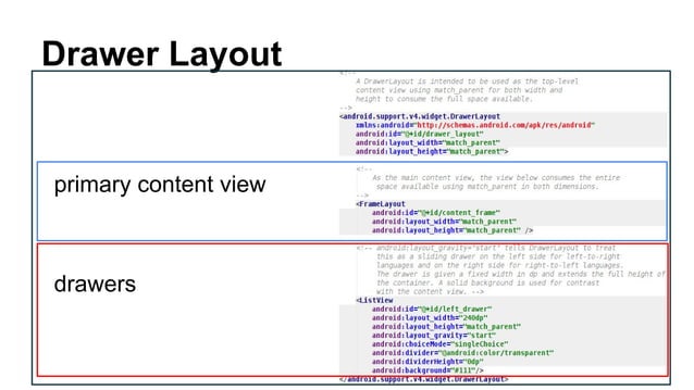 Android Training - Sliding Menu | PPT