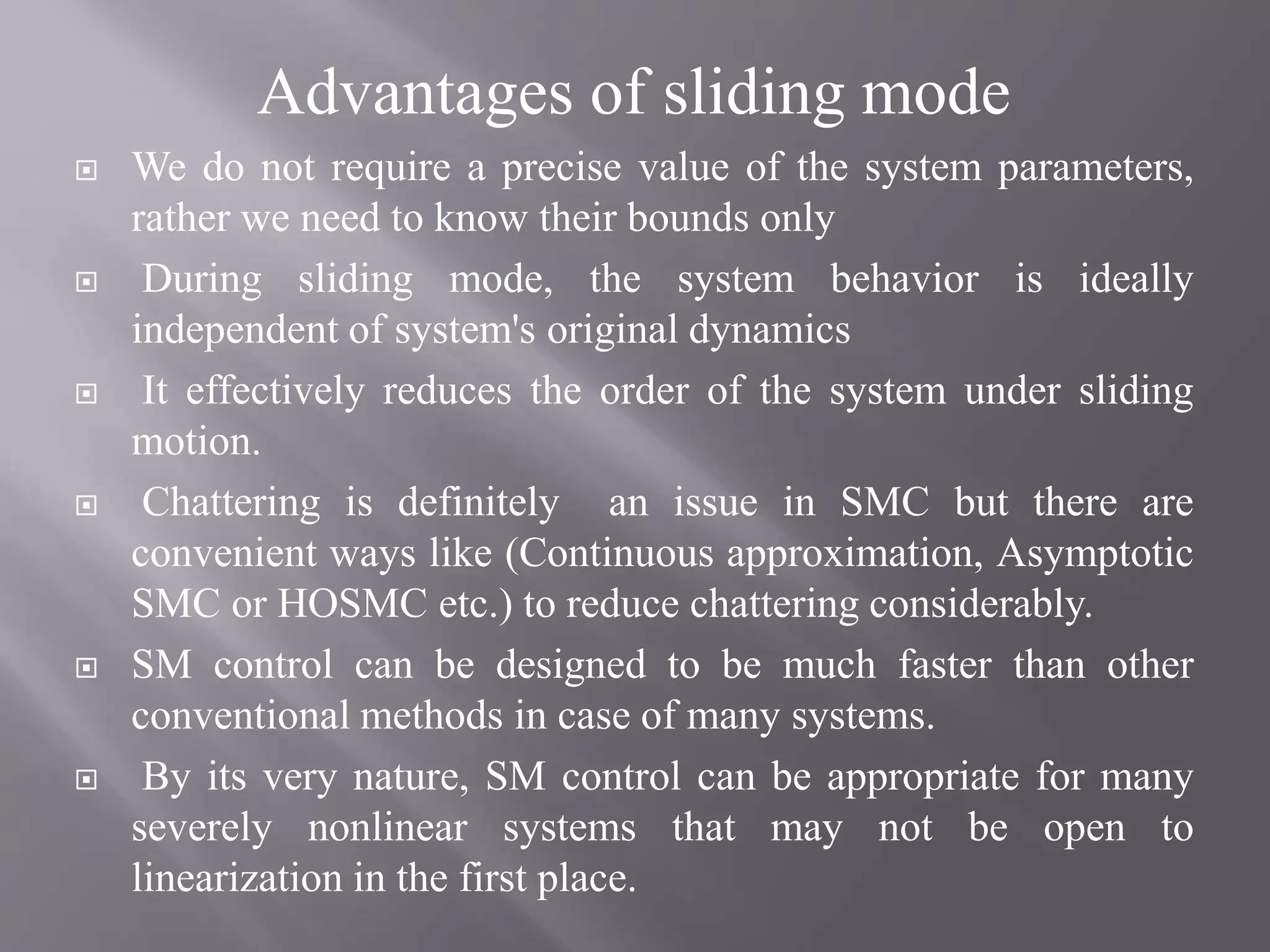 Sliding mode control | PPTX