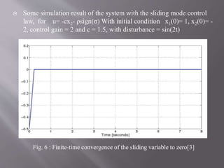 tutorial on how to simulate sliding mode control... Sliding mode control | PPTX