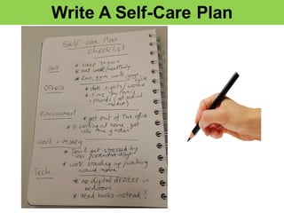 From  Self-­Care  to WE-­Care
● Leadership	
  
● Employee	
  Engagement
● Culture	
  Change
● Programs	
  and	
  Activitie...
