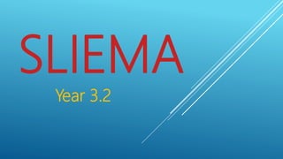 SLIEMA
Year 3.2
 