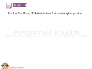 2x = A ve 3x = B ise, 12x ifadesinin A ve B cinsinden eşitini yazalım.
 