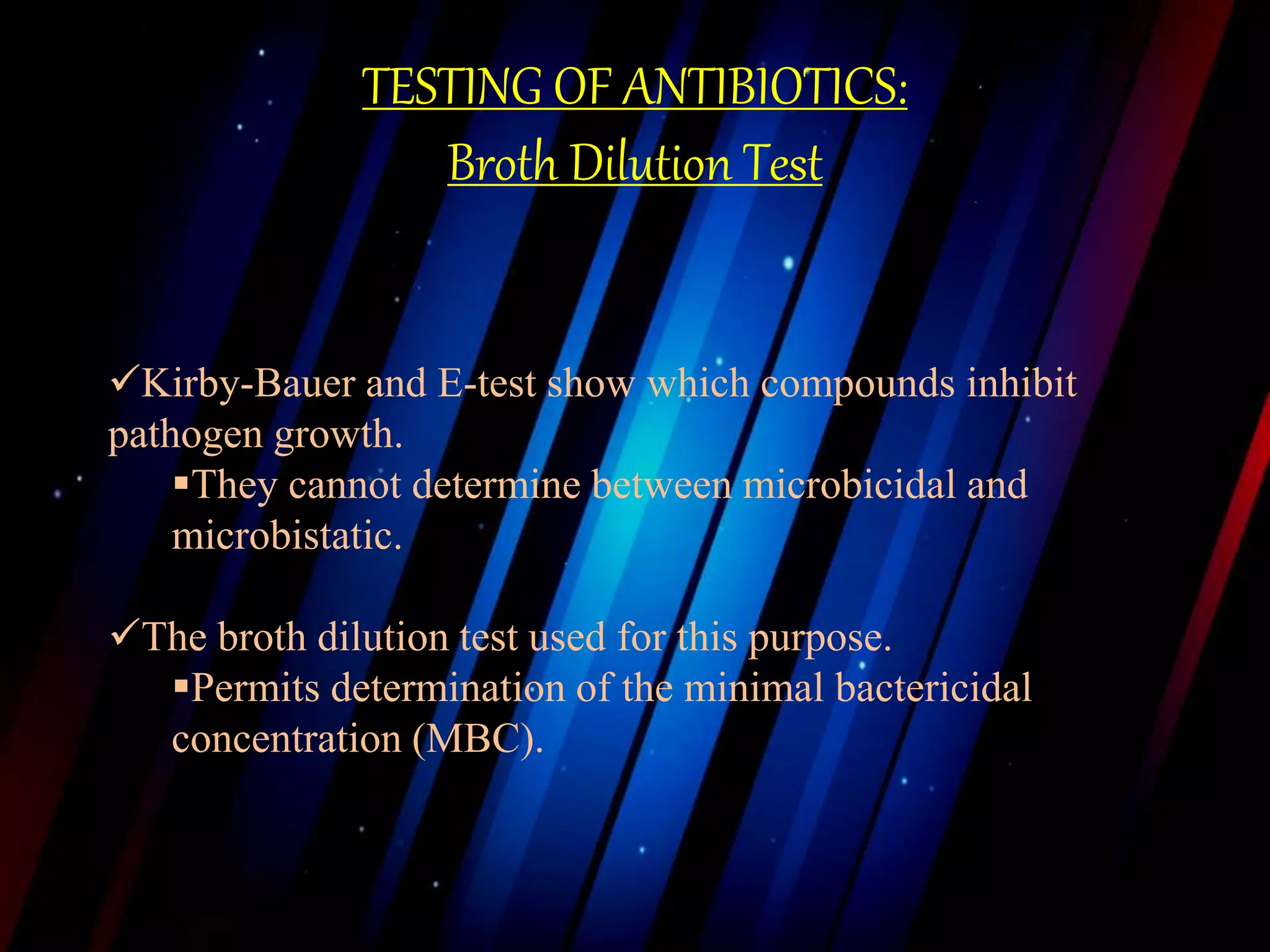 Antibiotics | PPTX