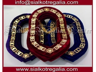 Blue Lodge officer chain collar 