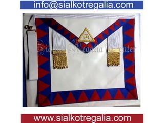 Masonic royal arch companion apron 