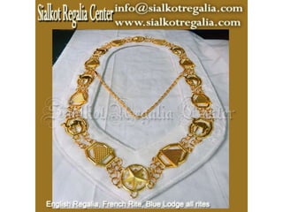 Masonic Shrine chain collar Gold plated 